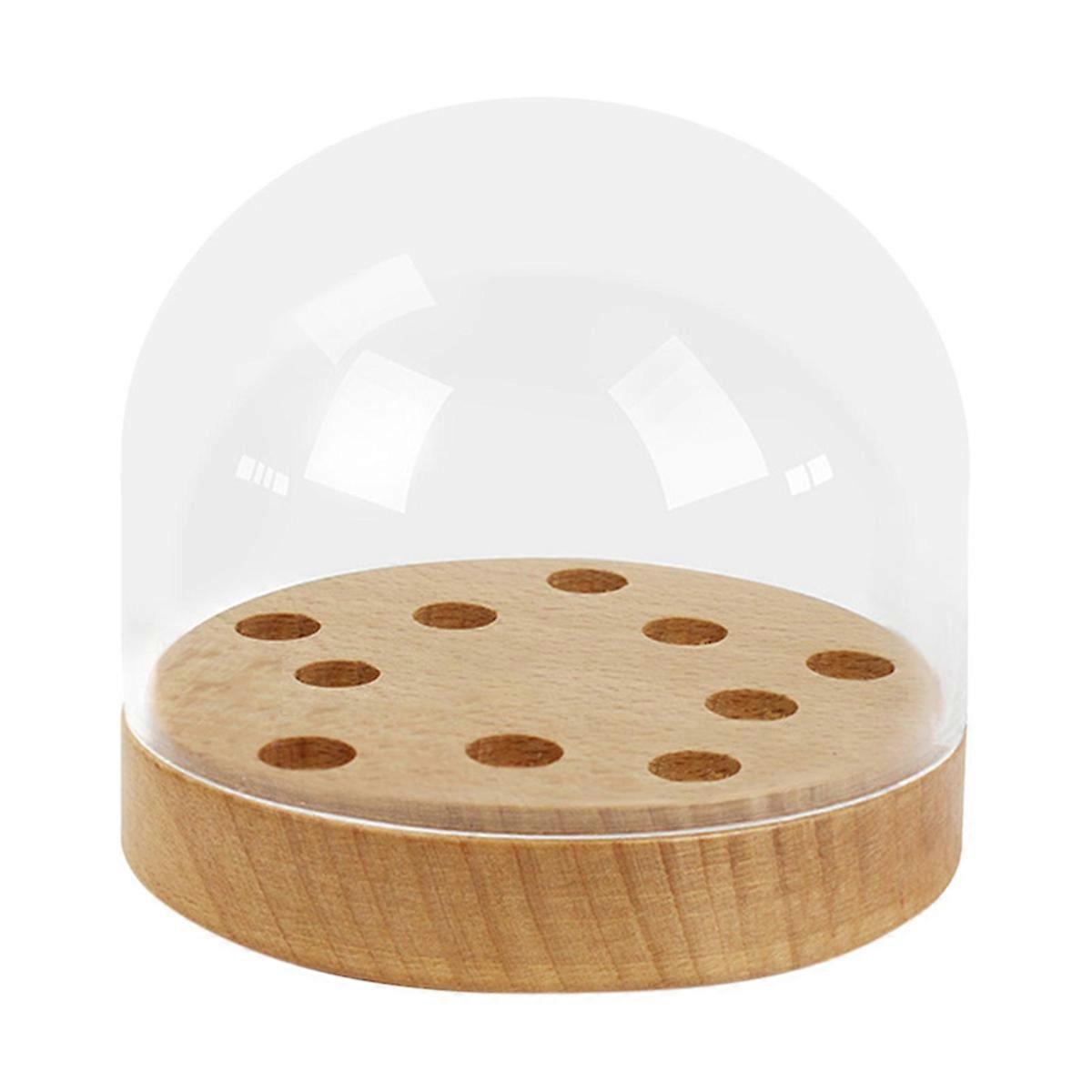 Clear Turntable Cartridges Headshell Box Supplies Decoration Stand for Phono Stand Protection Dust Box Collector