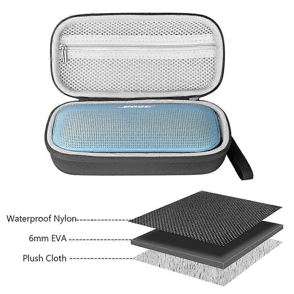 Speaker Case Bluetooth Speaker Storage Bag Accessories for Bose Soundlink Flex Generation 1/2