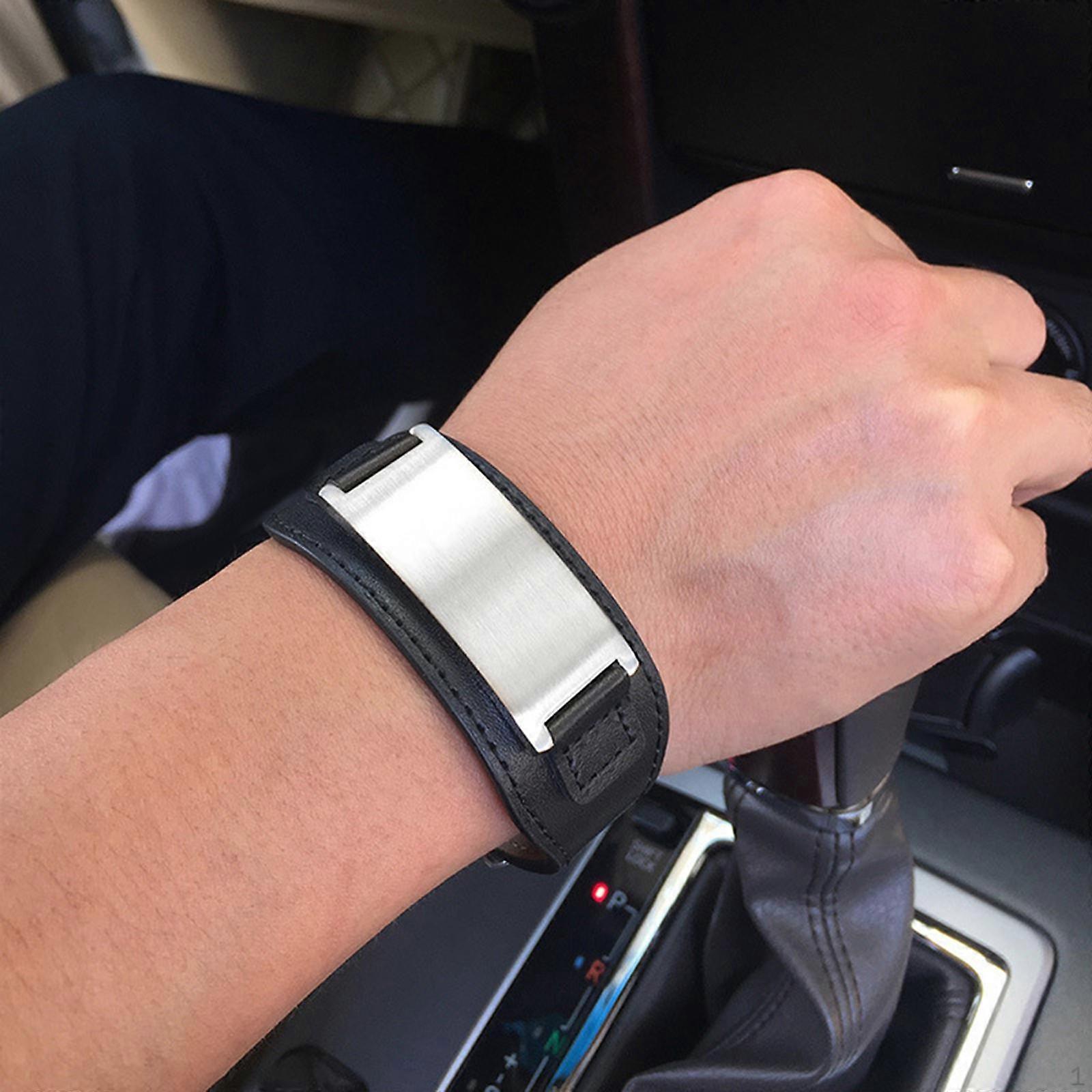 Customized Leather Band with Adjustable Clasp for Men