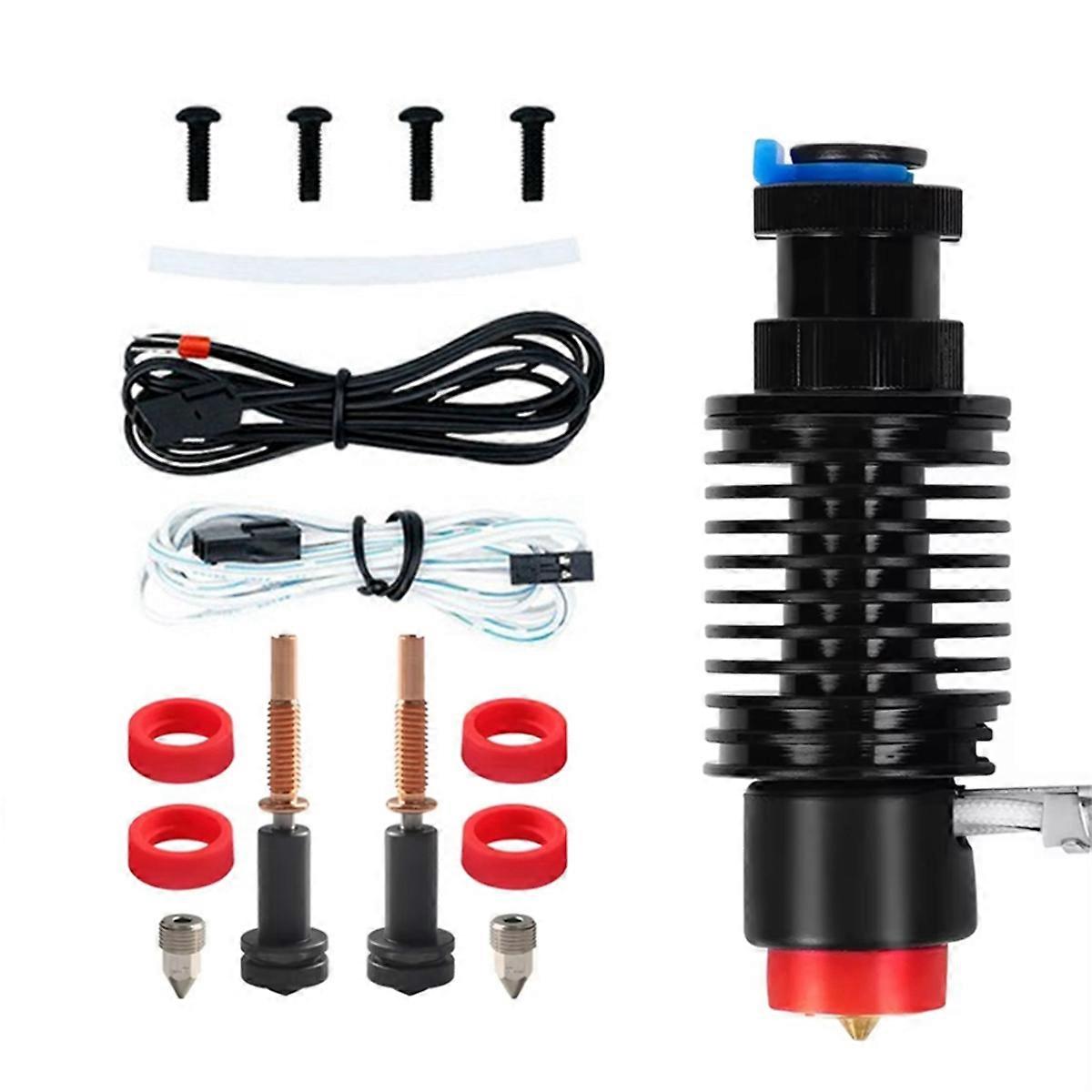 For Ceramic Hotend Kit V6 Radiator Brass Nozzle A