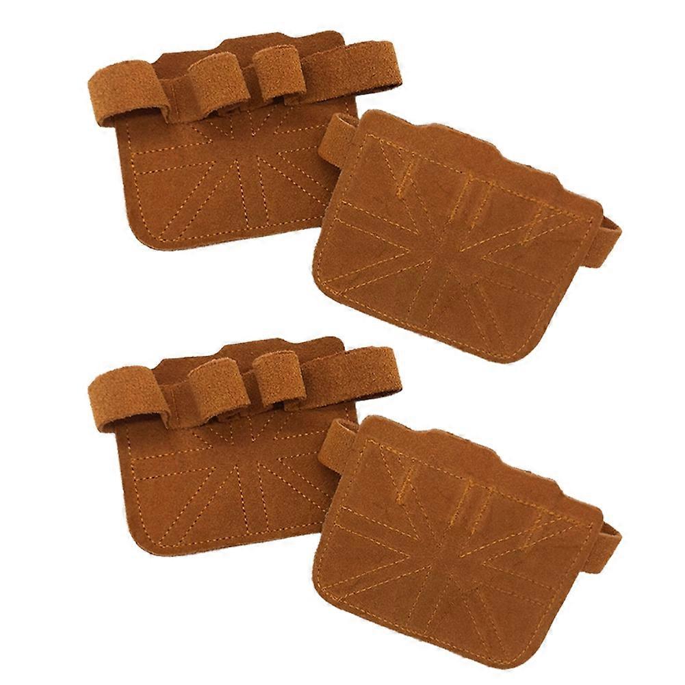 Weightlifting Training Gloves to Protect the Palms Gloves Brown
