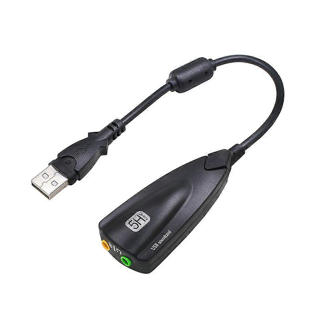 بطاقة صوت خارجية احترافية 5HV2 USB للكمبيوتر المحمول التوافق على نطاق واسع