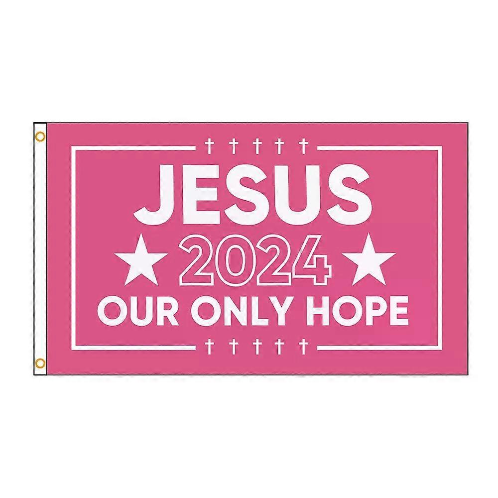 90X150CM Kristuksen lippu Neitsyt Maria ja Jeesus polyesterilippu Flying Custom lippu