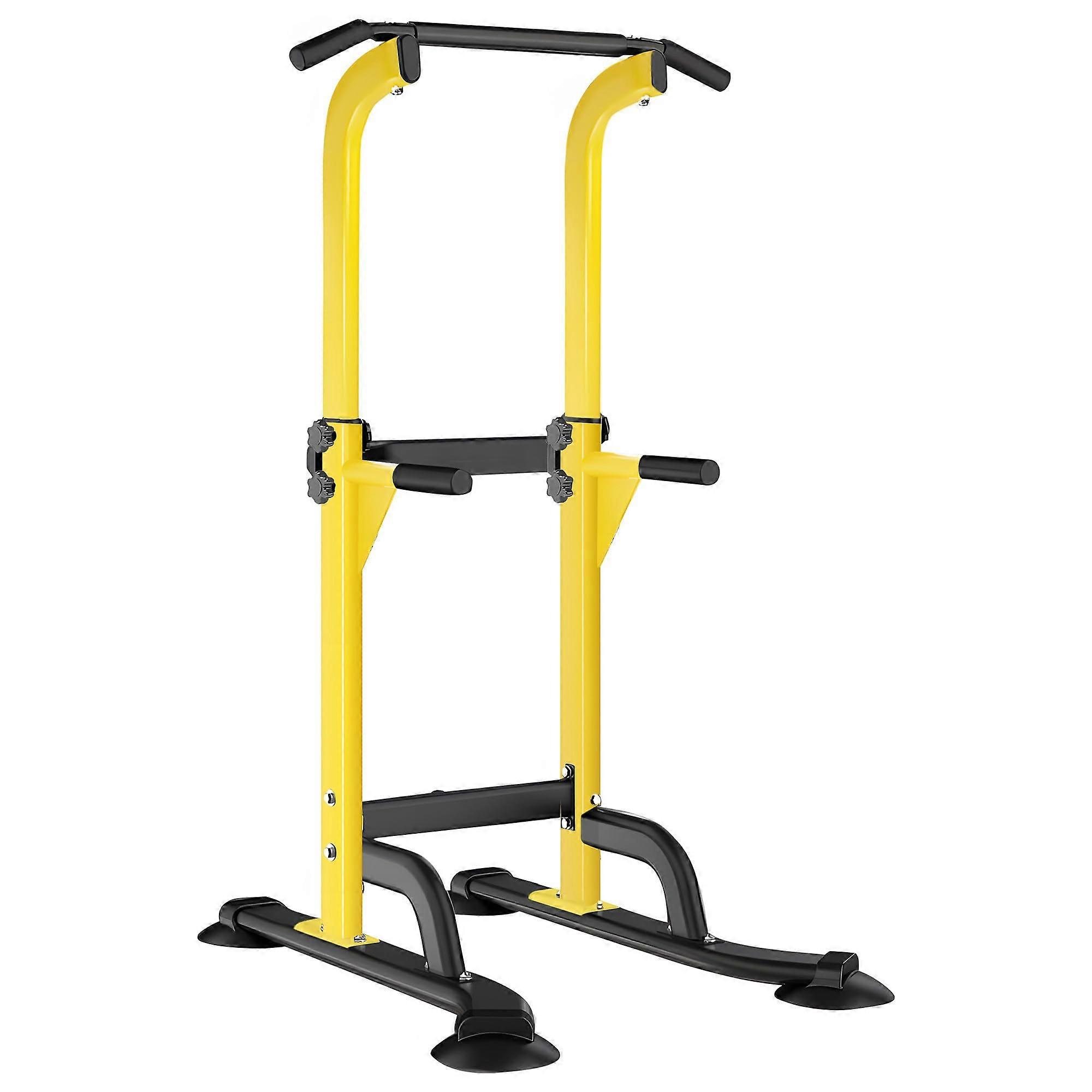 Adjustable Height Multi-Functional Power Tower for Strength Training Fitness Workout