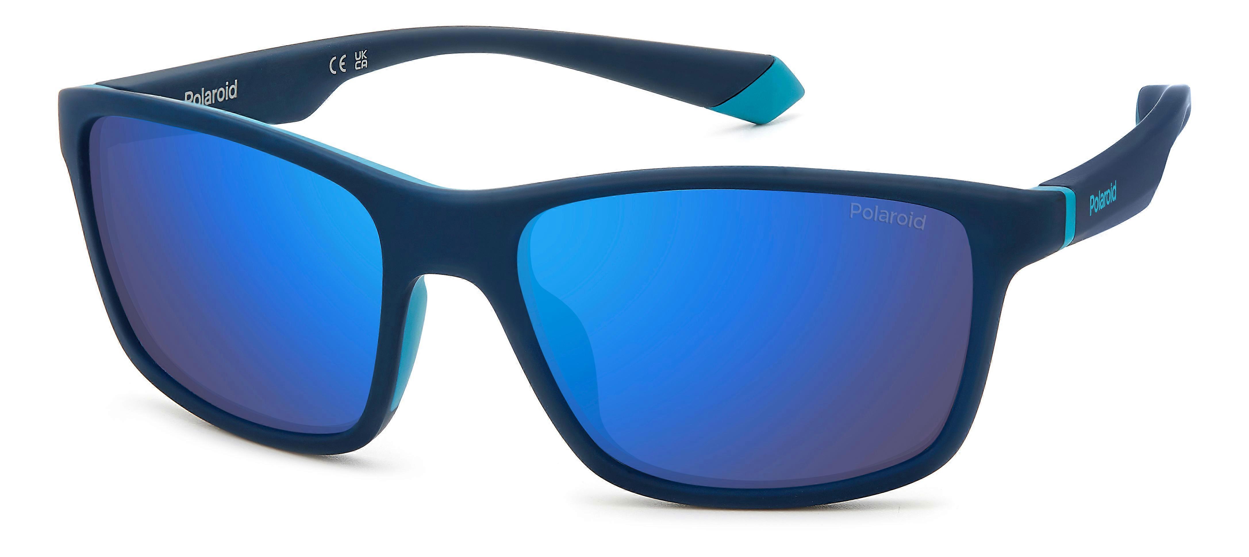Sunglasses POLAROID PLD 2153/S FLL MATTE BLUE 58/16/135 MAN