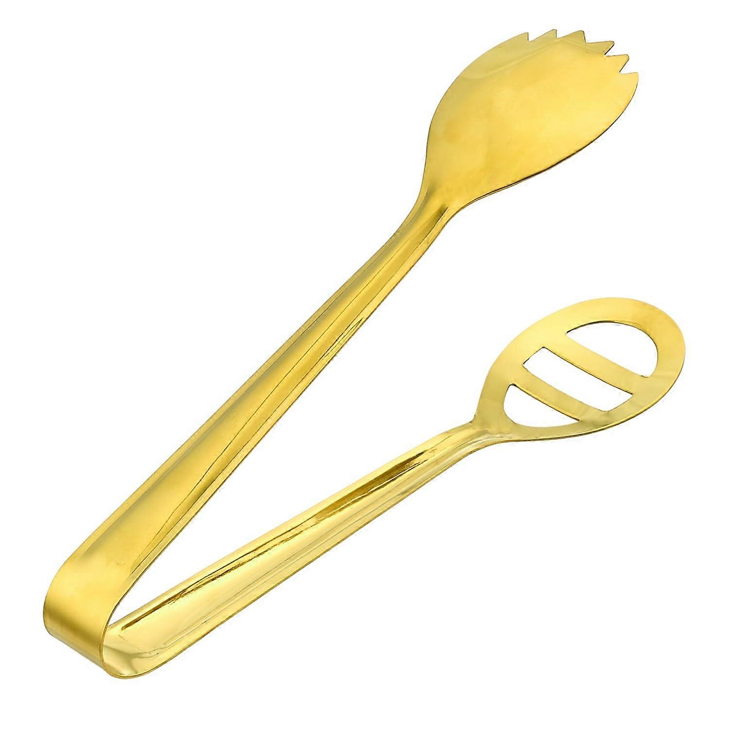 2 Set Stainless Steel Salad for Tongs Serving 8 Inch