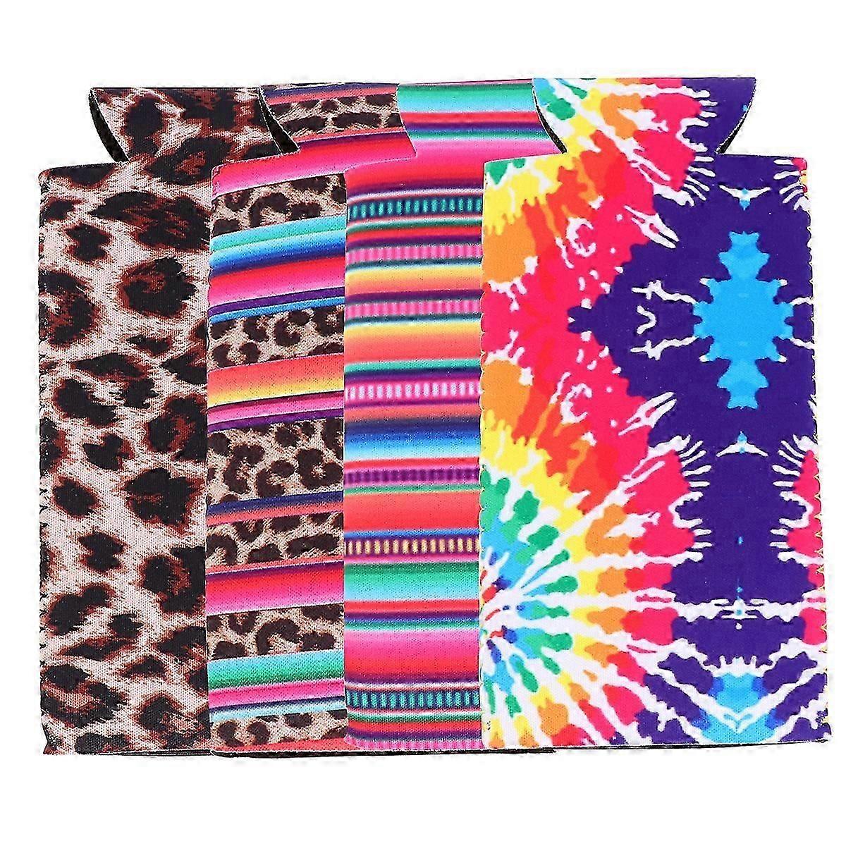 4 kpl taitettava jäähdytin kokoontaitettava jäähdytinpullo tölkki holkki tölkki jäähdytin holkki