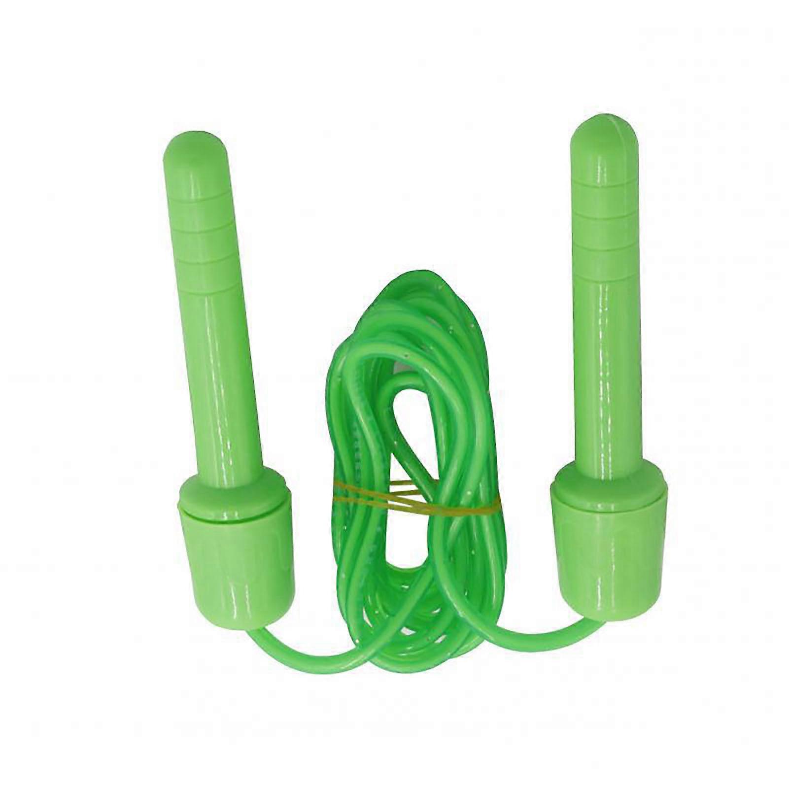 Kids Beginner Adjustable Jump Rope for Ages 3-6, Green