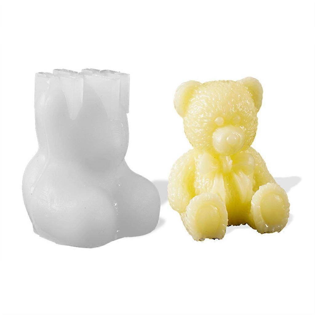 Handicrafts Soap Candle Resin Casting Mold DIY Crafts Bear Dog Ice Cube Epoxy Resin DIY Mold Ornaments Pendant Mould