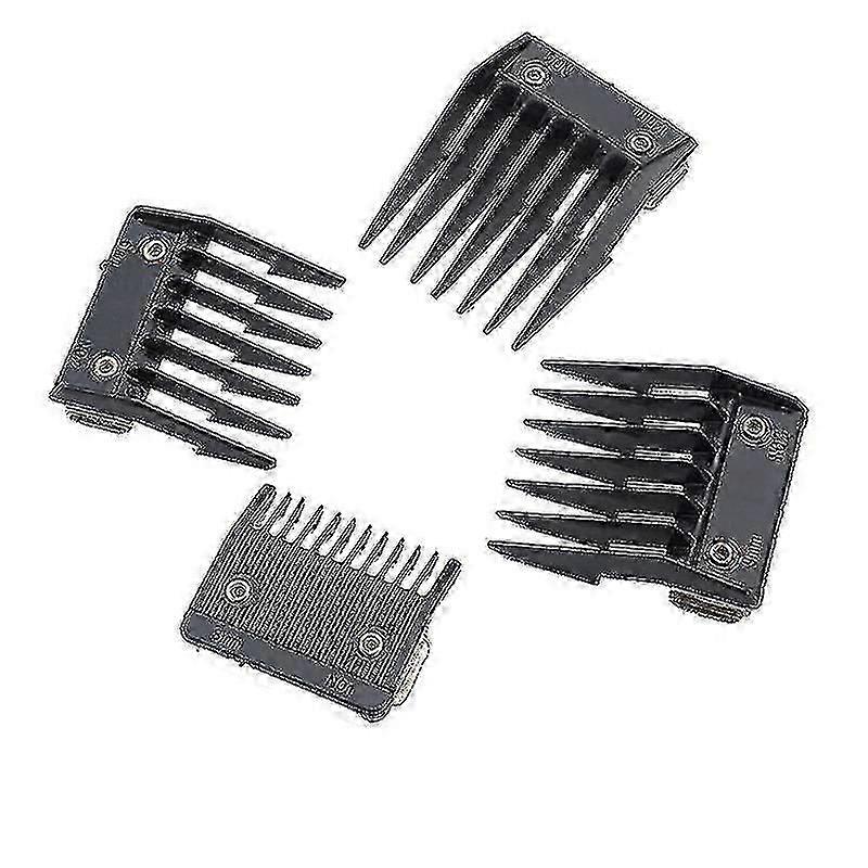 4 Attachment Comb Set For Wahl With Metal Backed Cutting Guide 3mm 6mm 9mm 12mm
