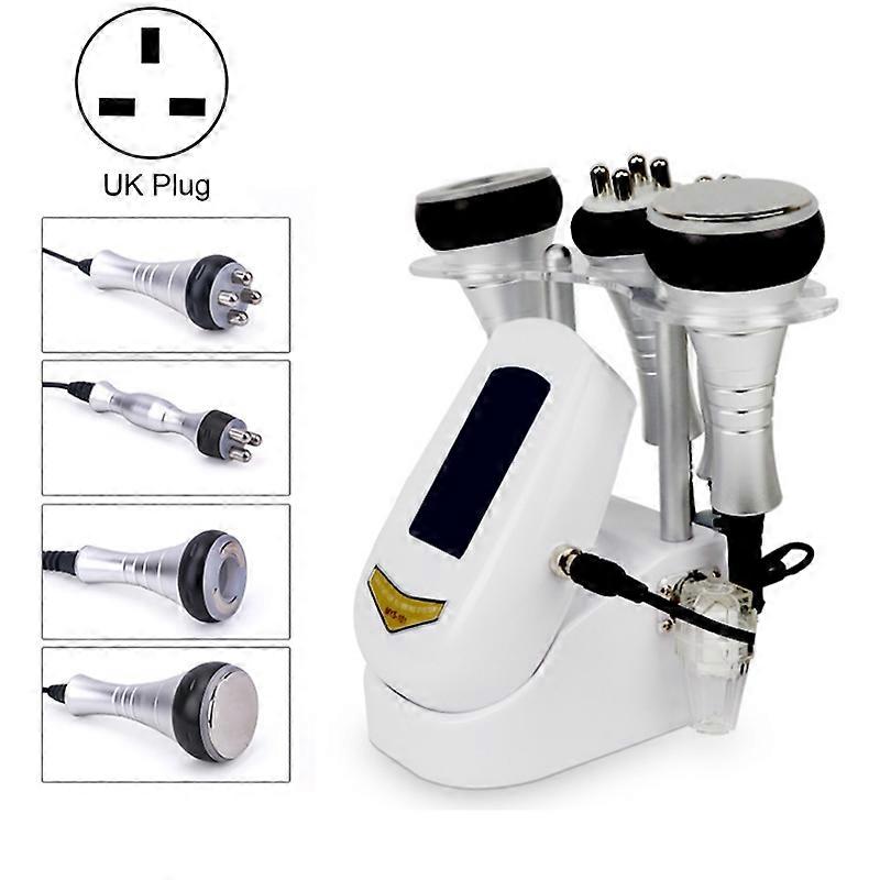 4 In 1 40K Ultrasonic Fat Blasting Device Radio Frequency Beauty Device UK Plug