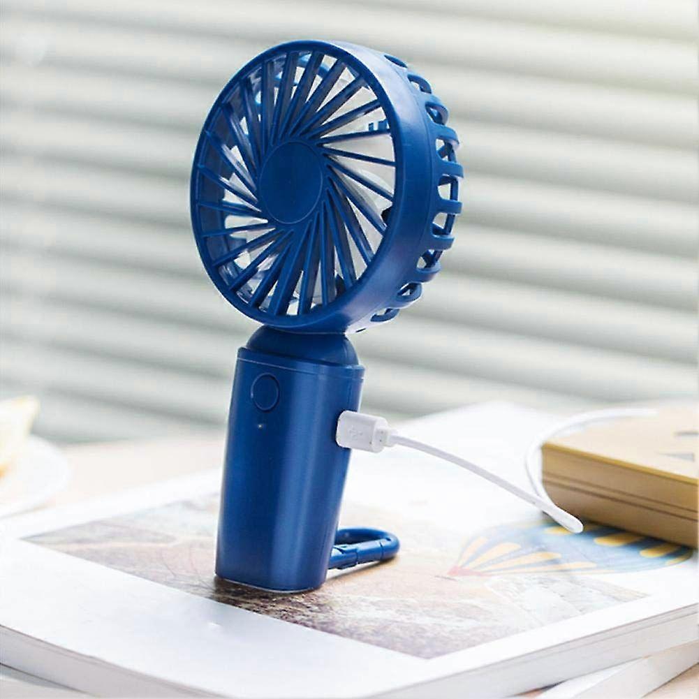 Mini USB Rechargeable Handheld Fan (BLUE)