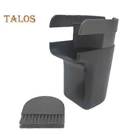 Trash Can 0.5L Mini Hanging Desktop Garbage Can with Broom Brush Compact Design Easy to Install Tiny Trash Bin Countertop Wastebasket