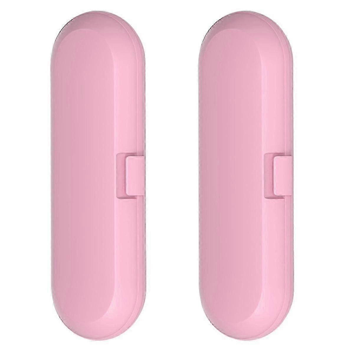 2Pcs Protable Electric Toothbrush Travel Box Storage Case for Universal Toothbrush Handle Tooth Bru js