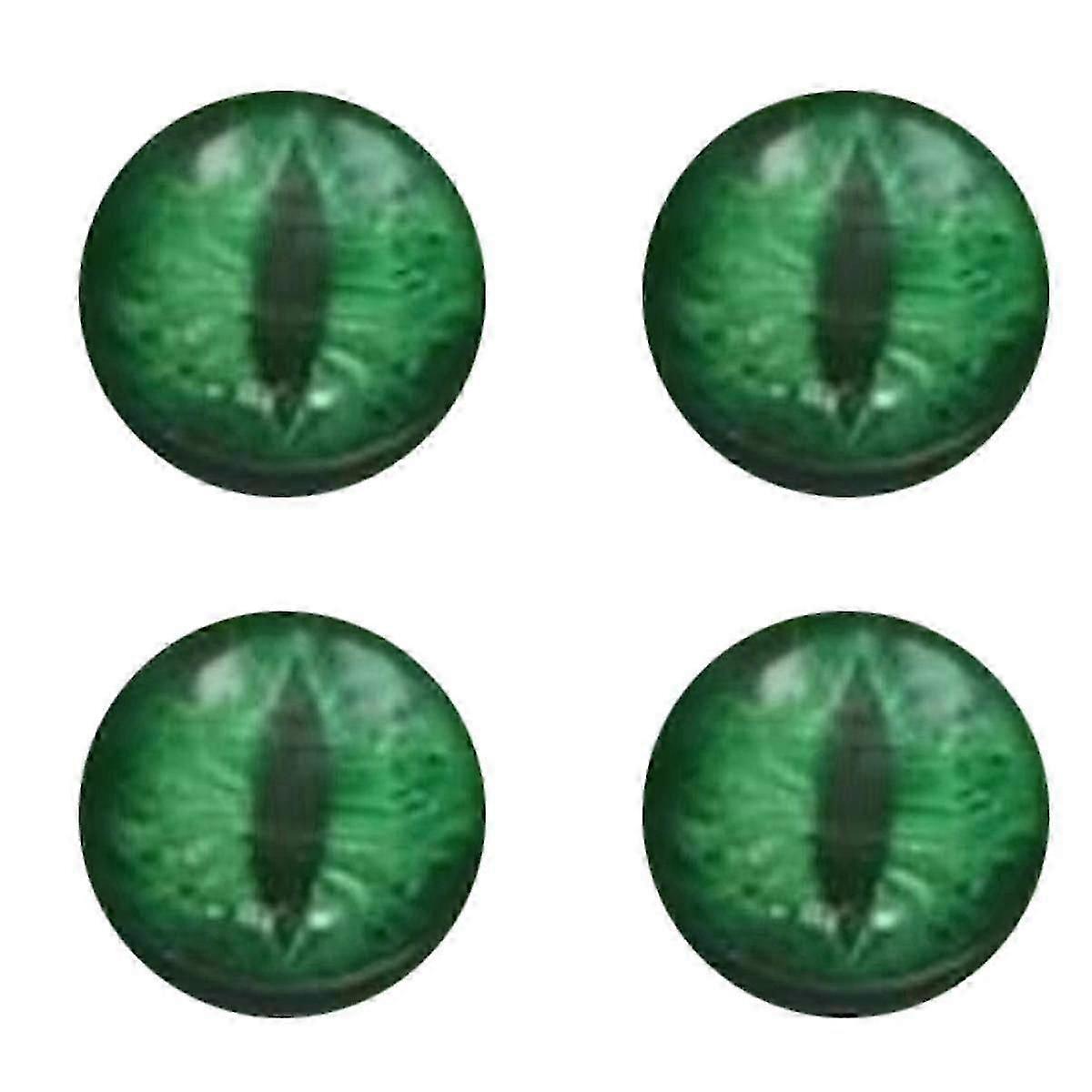 Applies to Beast Eyes Headlight Decal, 3D Eyes Sticker Decal Round Eyes Sticker Headlight Decal, Car Window Bumper Decal Green