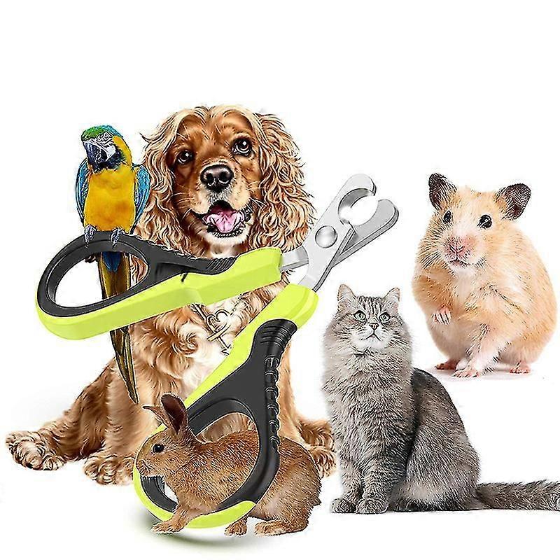 Coude Vert Noir - Outils de nettoyage et de toilettage pour animaux de compagnie Cat Scissors à ongles