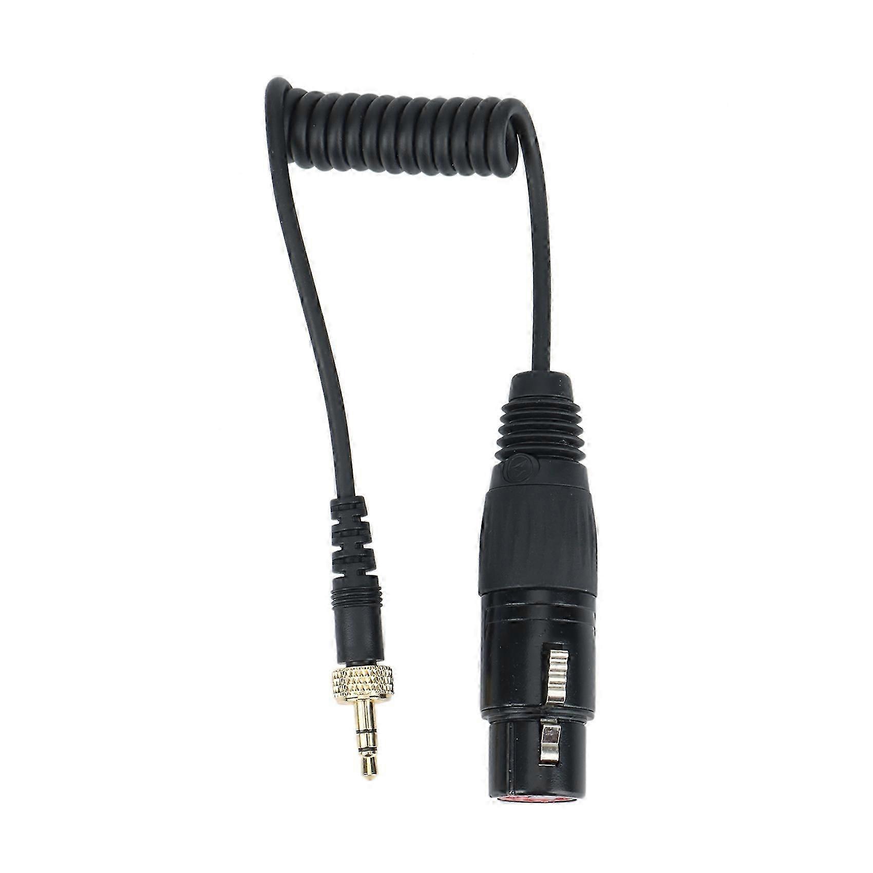 Saramonic Locking Type 3.5mm to 3.5mm TRS to XLR Microphone Output Universal Audio Cable compatible with Wireles