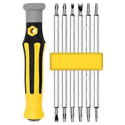 Triangle Screwdriver 12 In 1 Special Shaped Magnetic Screw CRV Torx Key Set Tele