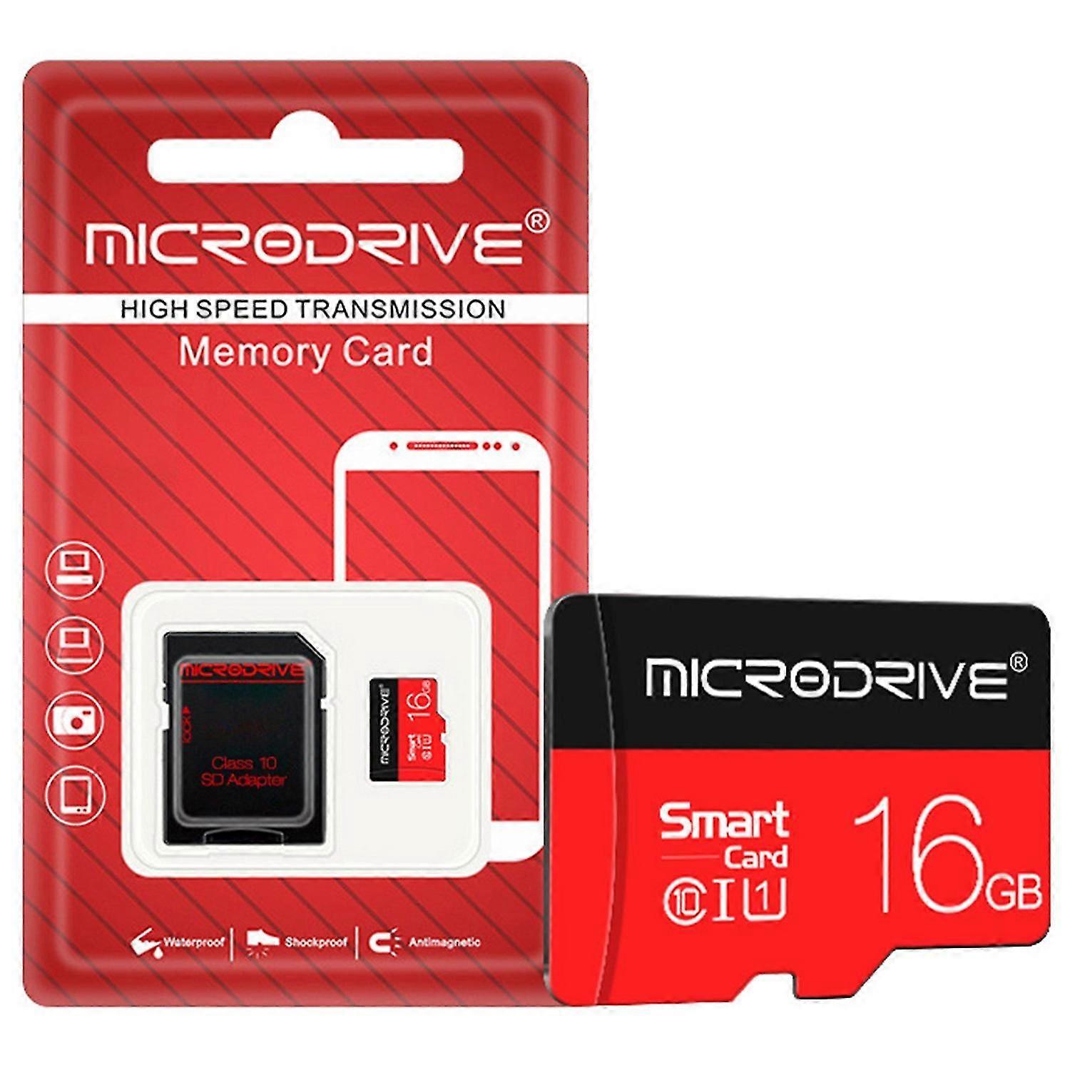 Microdrive 16gb Class 10 Tf Card High Speed Memory Card For Cellphone Tablet
