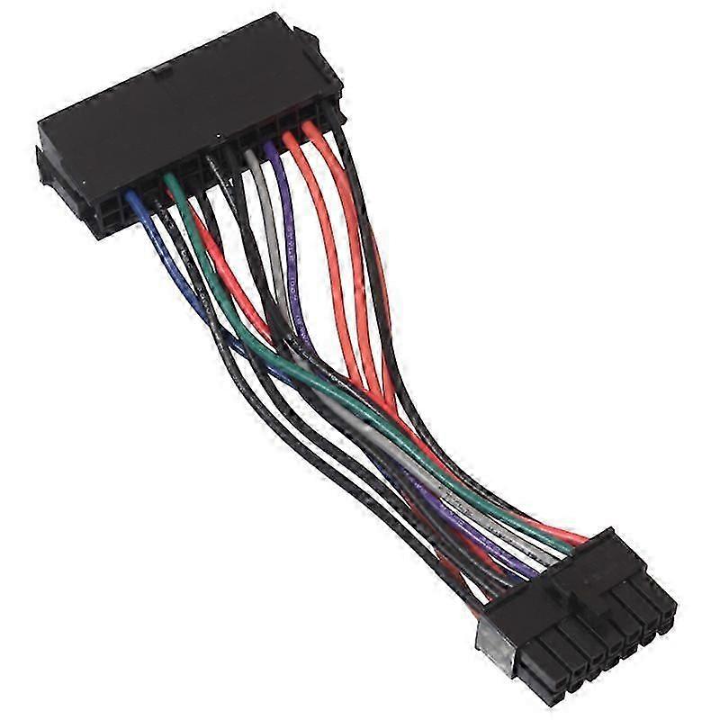 15cm Power Supply Cable Cord 18awg Wire Atx 24 Pin To 14 Pin Adapter Cable For Q77 B75 A75 Q75 Mothe