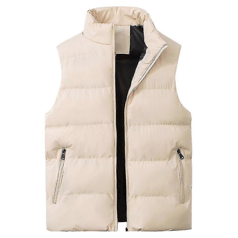Seeunique Men's Lightweight Packable Puffer Down Vest Sleeveless Quilted Jacket Coat