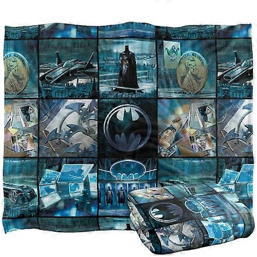 Batman Batcave Montage Blanket
