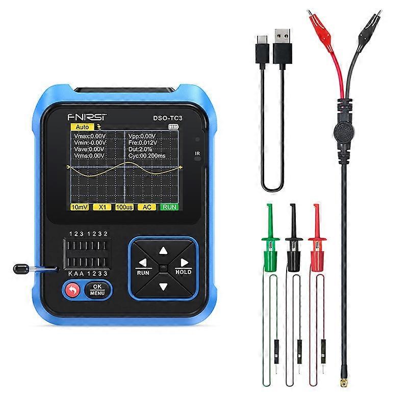 FNIRSI 3 In 1 Handheld Digital Oscilloscope LCR Transistor Tester