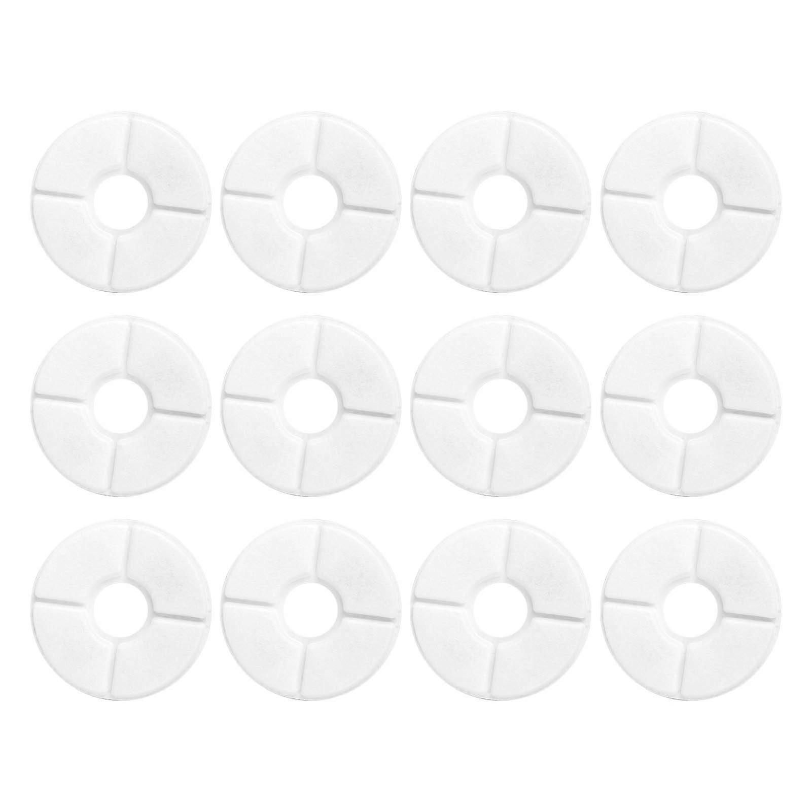 12 stk runde kat vandfiltre aktivt kul fjerne lugt udskiftning smart kat springvand filter