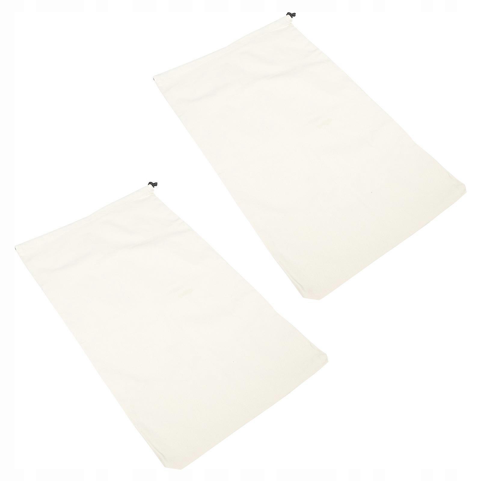 2pcs Drawstring Laundry Bag Large Capacity