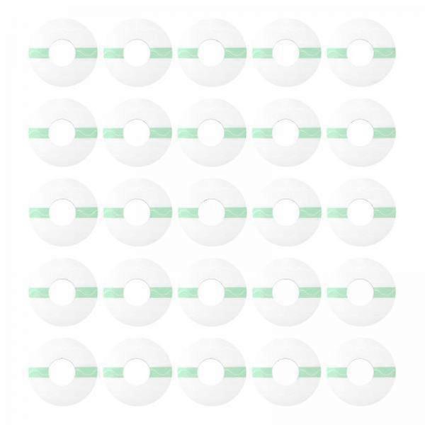 2x 25 Pieces Sensor Covers Adhesive Patches Lasting to 14 Days Without Hole