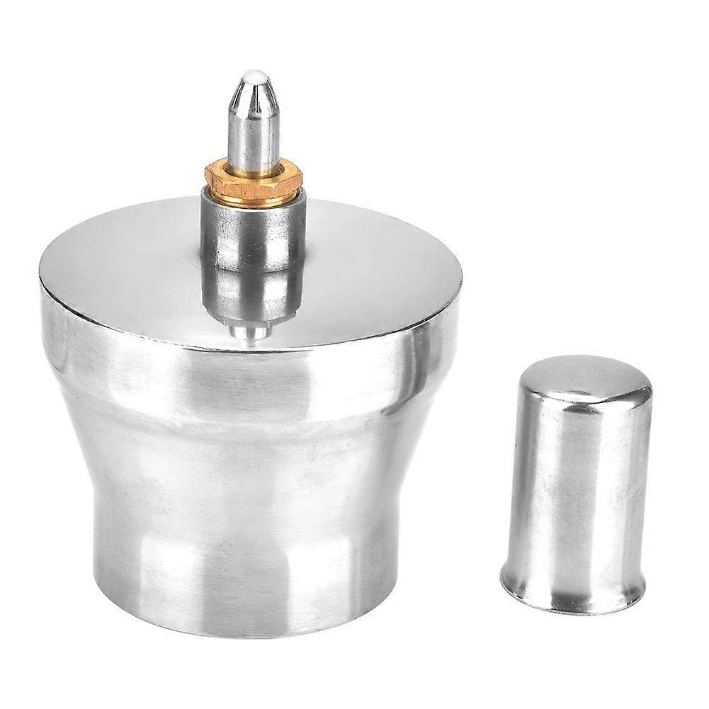 Alcohol Lamp 450ml Stainless Steel Thickened Alcohol Burner With Screw And Wick For Laboratory Chemistry