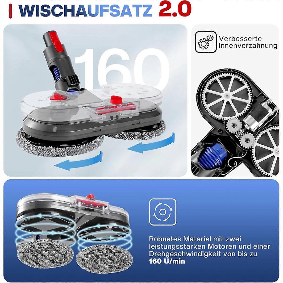 Mop Attachment For V7/V8/V10/V11/V15 Vacuum Cleaner