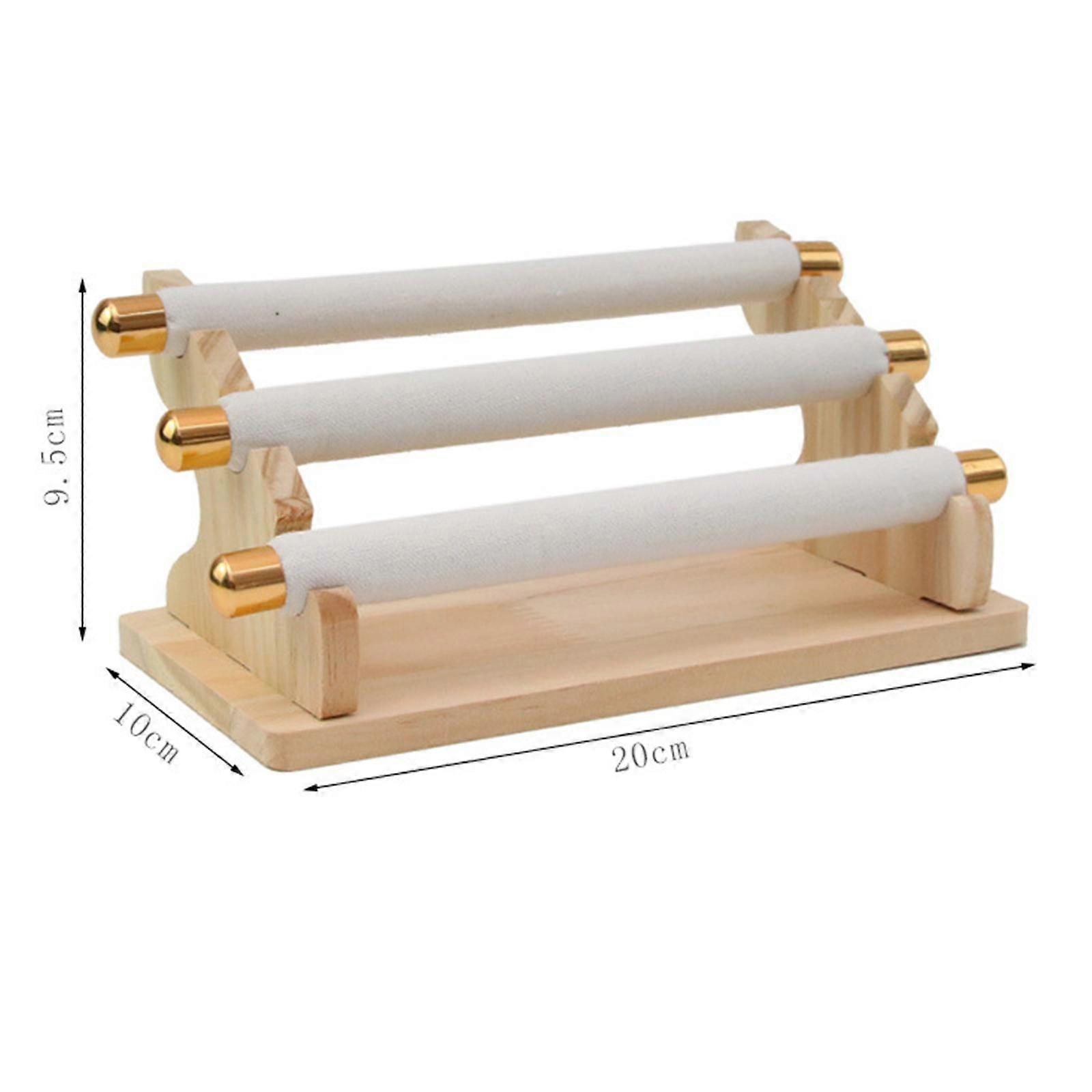 2Pcs Freestanding Rings Display Holder Showcase Holder