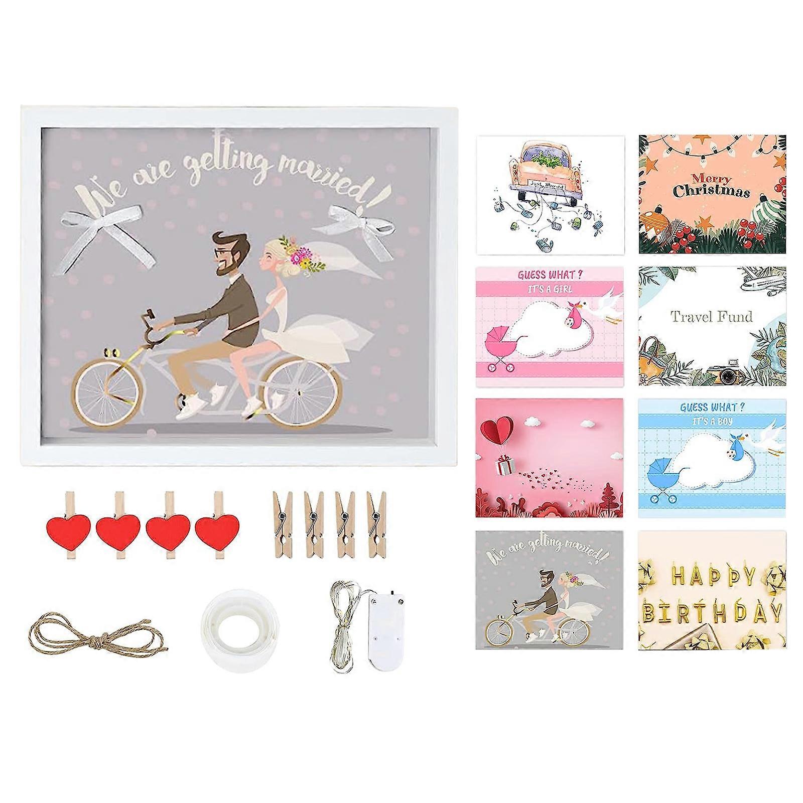 Stylish and Practical 3D Frame for Precious Memories and Savings Enhance Your Home Decoration