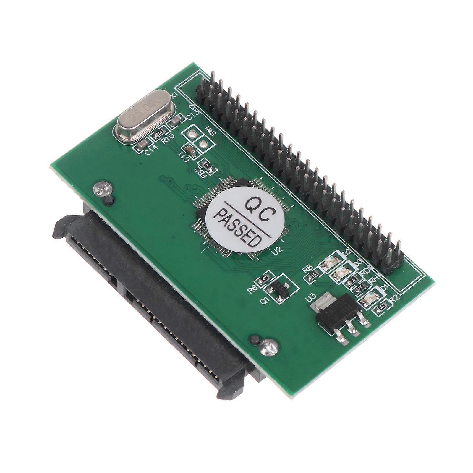 SATA θηλυκό σε 40Pin 2.5inch IDE αρσενικό HDD SSD προσαρμογέα μετατροπέα 7+15P 22Pin SATA στον προσαρμογέα IDE για τον προσαρμογέα HDD υπολογιστών