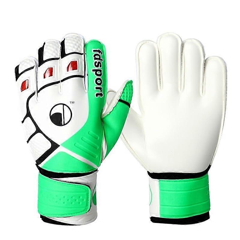 football goalkeeper gloves for teenagers and adults, breathable with supergrip latex Ref: 6521
