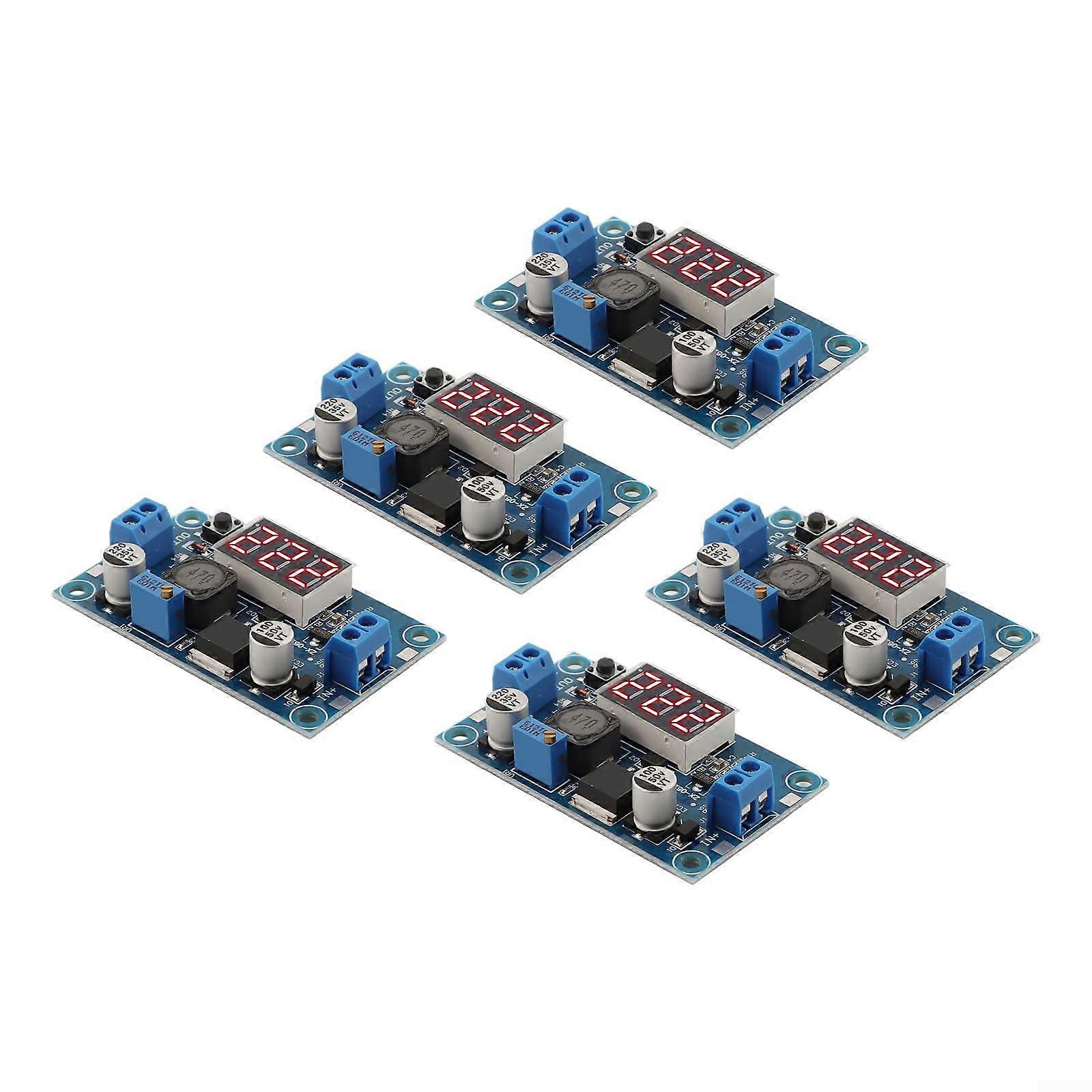 Reliable and accurate voltmeter display, DCDC stepdown module, 4 40 V voltage range