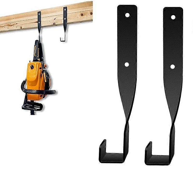 Weedeater Hanger | Heavy Duty Chainsaw Wall Mount Storage Rack | Multi-Function Garage Storage Hooks Garage Tools