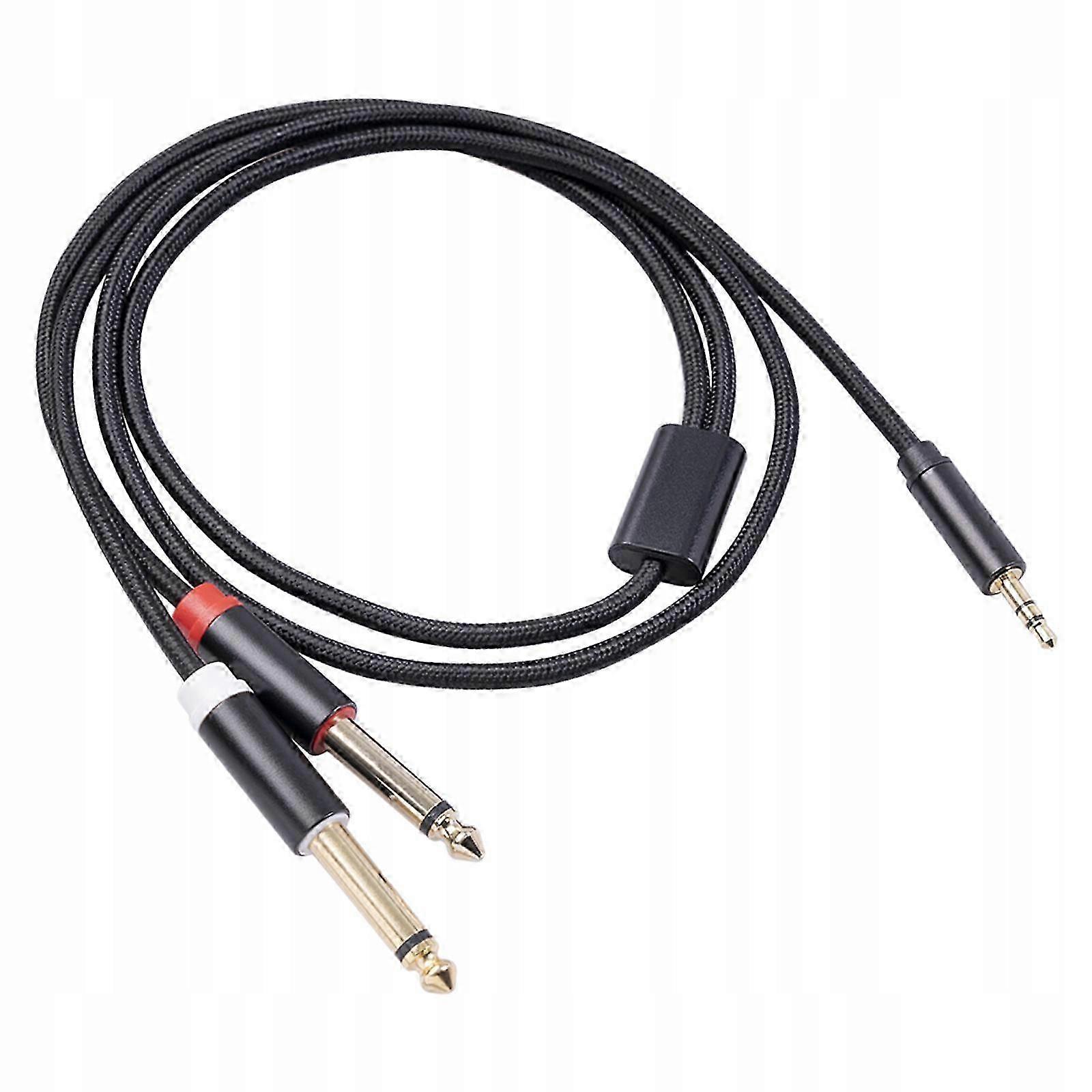 Universal Y Splitter Stereo Cord Adapter 1m