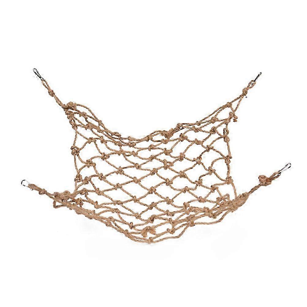 Toys Hamsters Parrot Climbing Net Parrot Hanging Net Parrot Rope Hammock Pet Hanging Net Bird Cage S