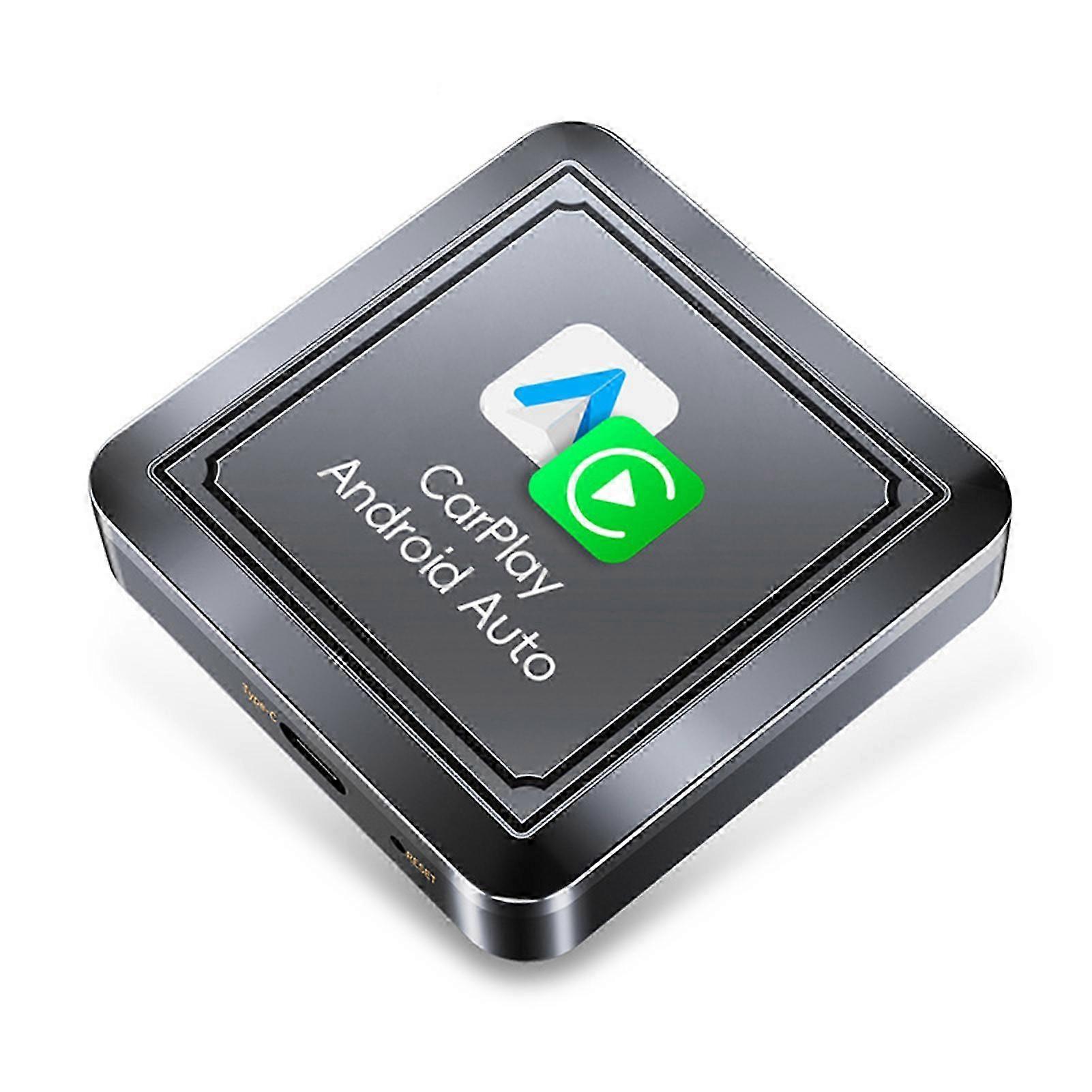2025 2 in 1 Wireless Carplays Androids Auto Dongle 2 in 1 Adattatore wireless Carplays veloce e stabile per automobile