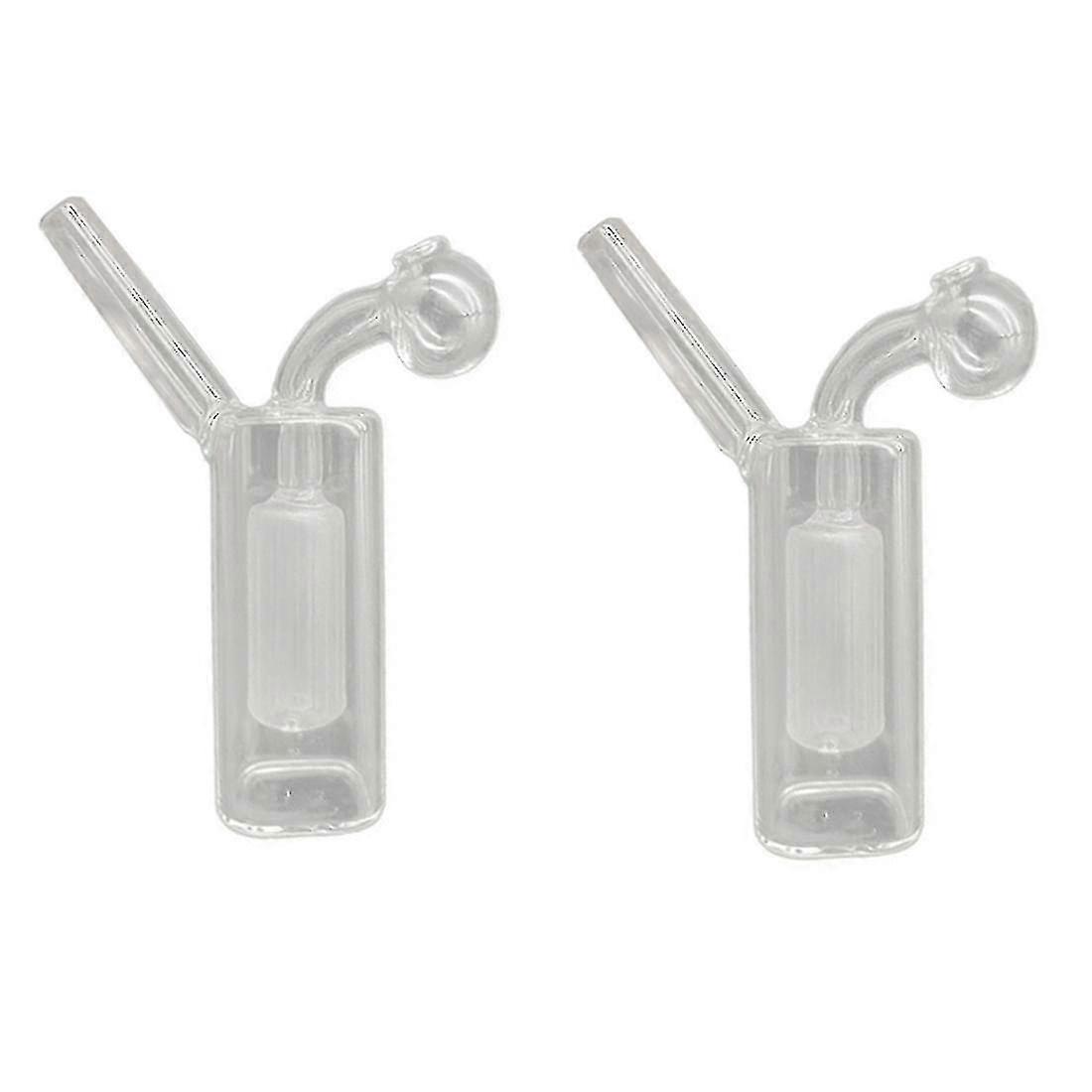 2 Pieces of Thick Handmade Oil Lamp for Heating Purposes