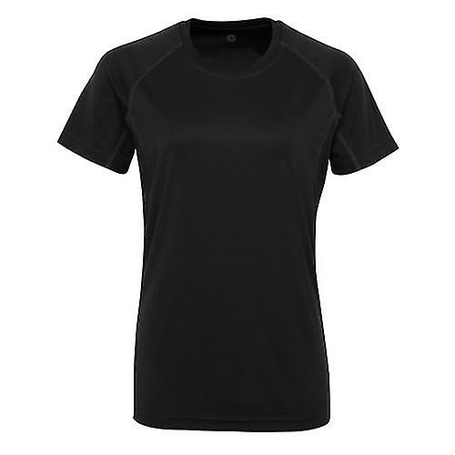 Tri Dri Womens/Ladies Panelled Crew Neck T-Shirt