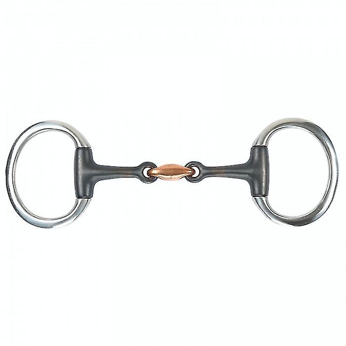 Shires Flat Sweet Iron Lozenge Horse Eggbutt Snaffle Bit