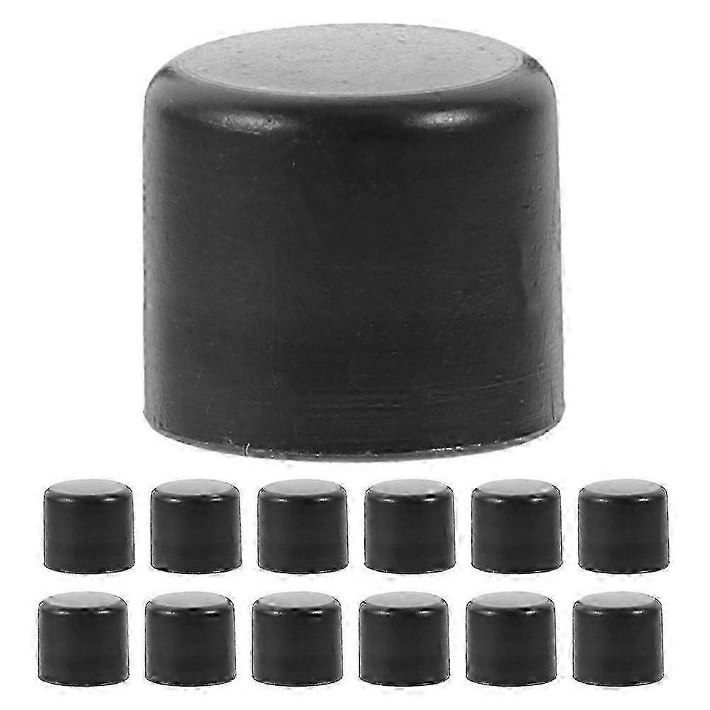 12pcs Foosball End Caps for Various Brands, Plastic Rod Covers for Foosball Table, Safety Plugs for Foosball Poles