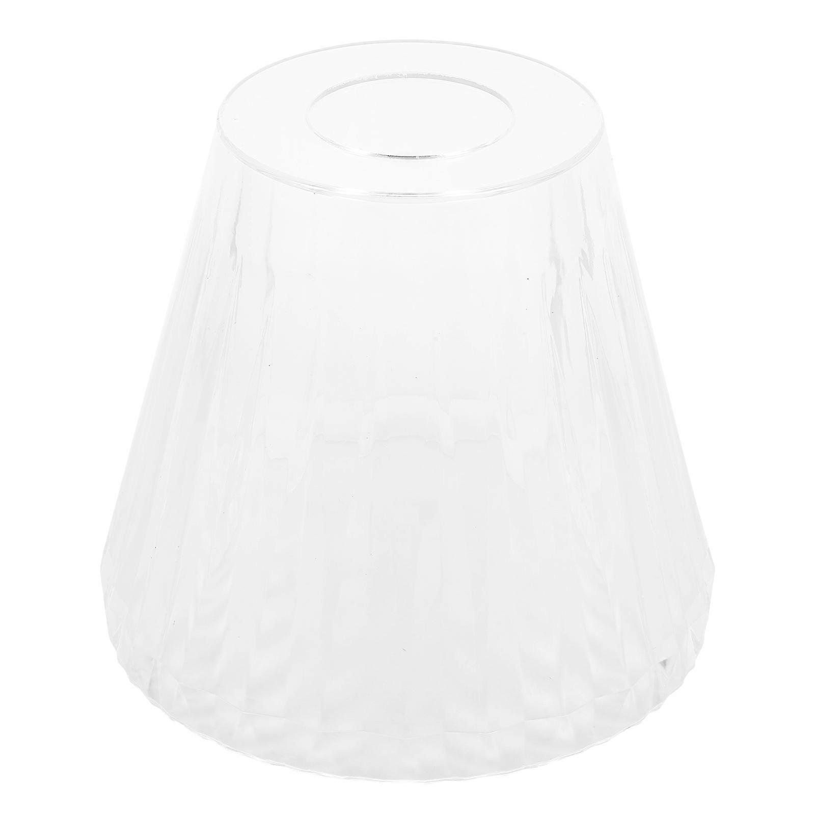 Clear Acrylic Lamp Shade Replacement for Pendant, Wall, and Ceiling Lights – Easy Installation, Stable Cover Design