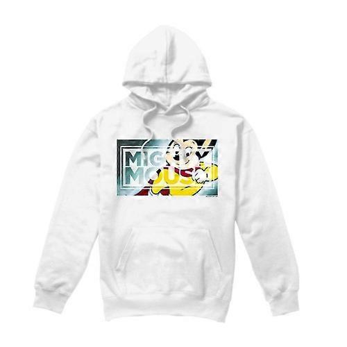 Mighty Mouse Mens Mighty Rectangle Hoodie