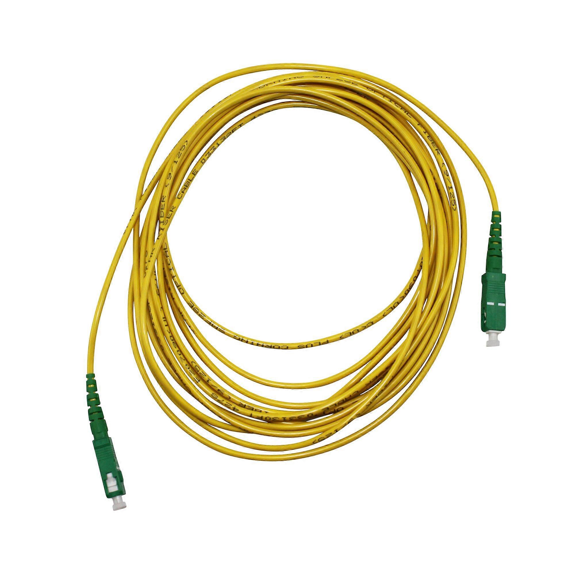 Fis S3Yys5Fisapc Sc/APCSc/APC Sm Sx 5 Meter ScSc Fiber Optic Patch Cord Cable