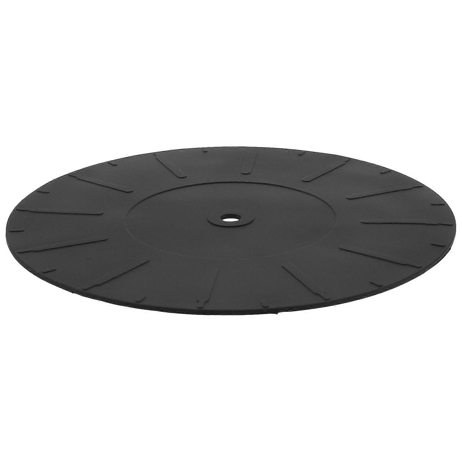Vinyl Turntable Slipmat Static Record Player Mat Silicone Cushion for Vibration Control and Noise Reduction for All Vinyl Record Players