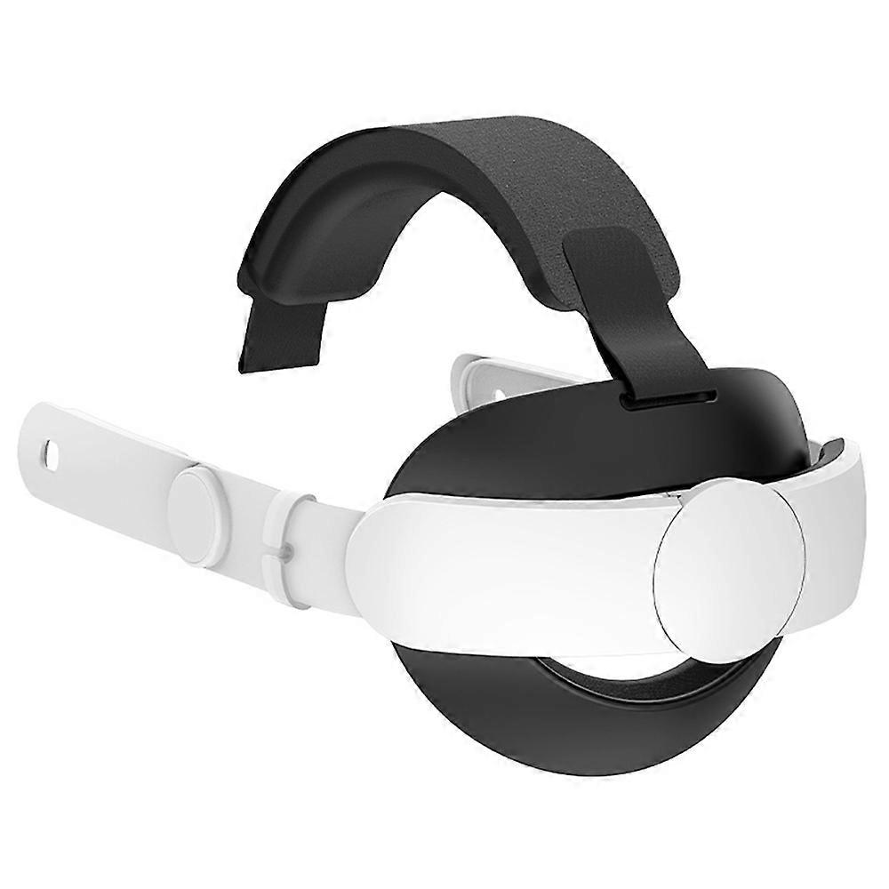 j8f For Meta Quest 3S 3 ABS+PU Ergonomic Head Strap Adjustable Replacement q2e Headband
